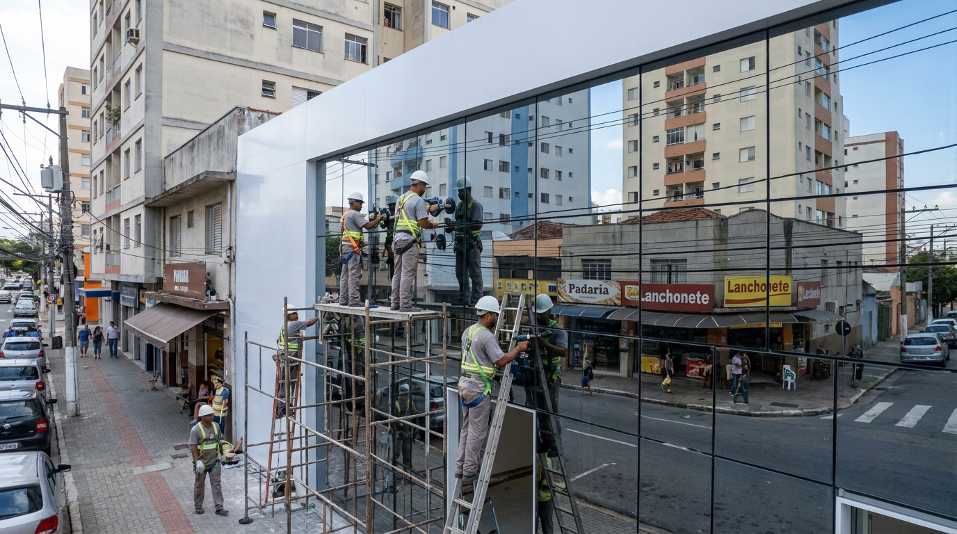 Fechamentos em Vidro em São José do Rio Preto‑SP