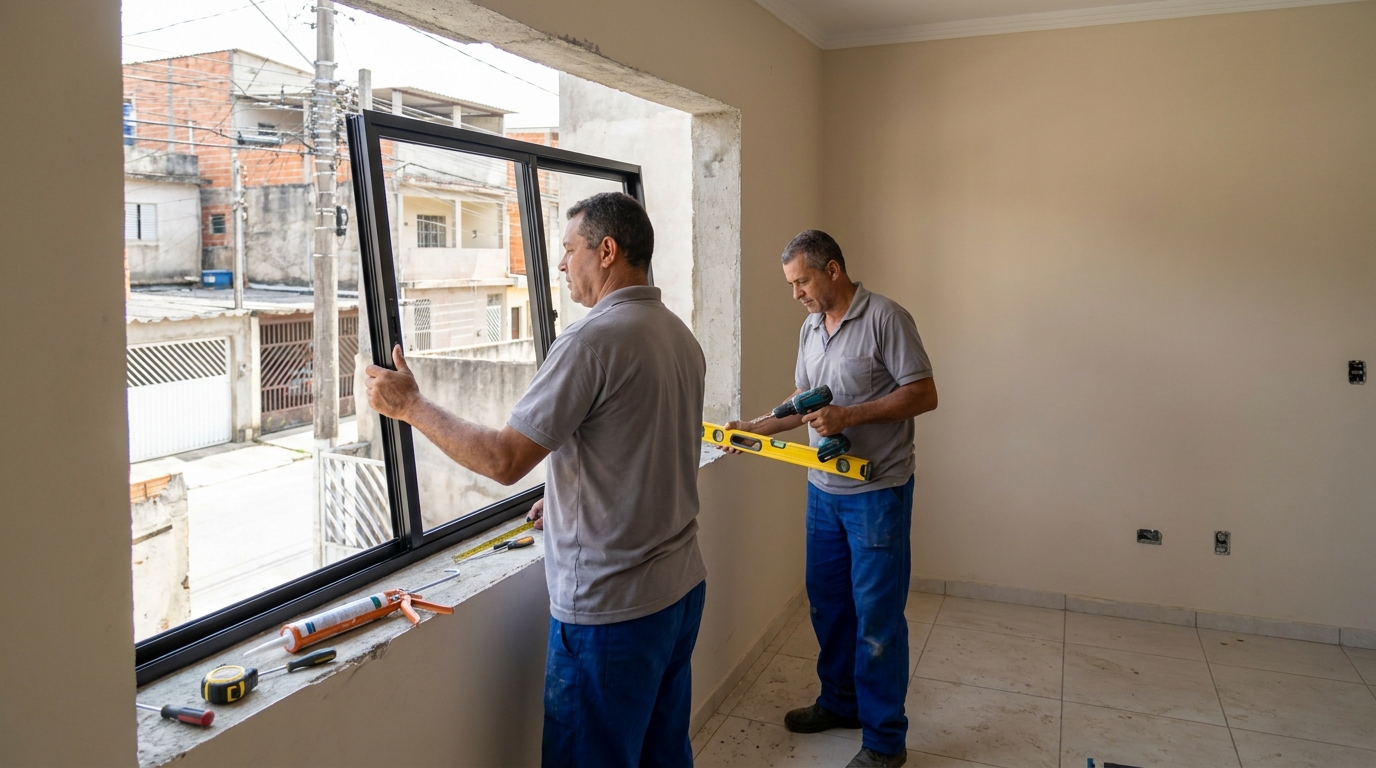 Esquadrias de Alumínio em São José do Rio Preto‑SP